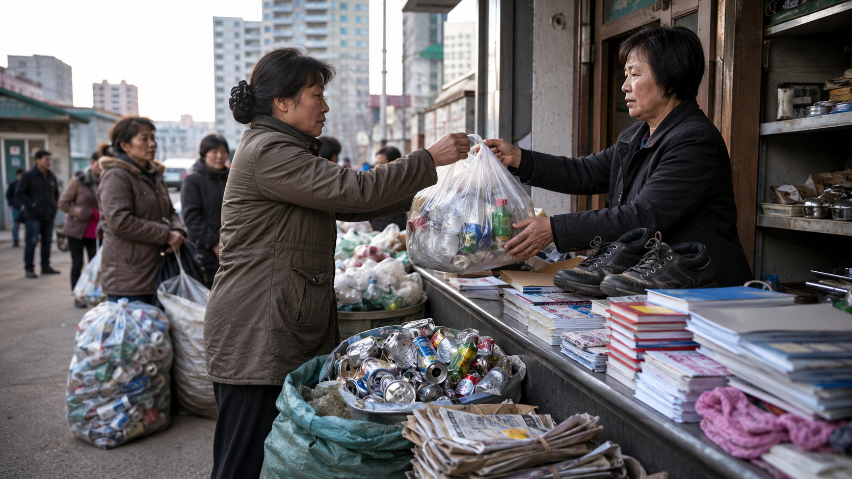 Reciclagem na Coreia do Norte virou caminho para obter produtos e reaproveitar materiais comuns