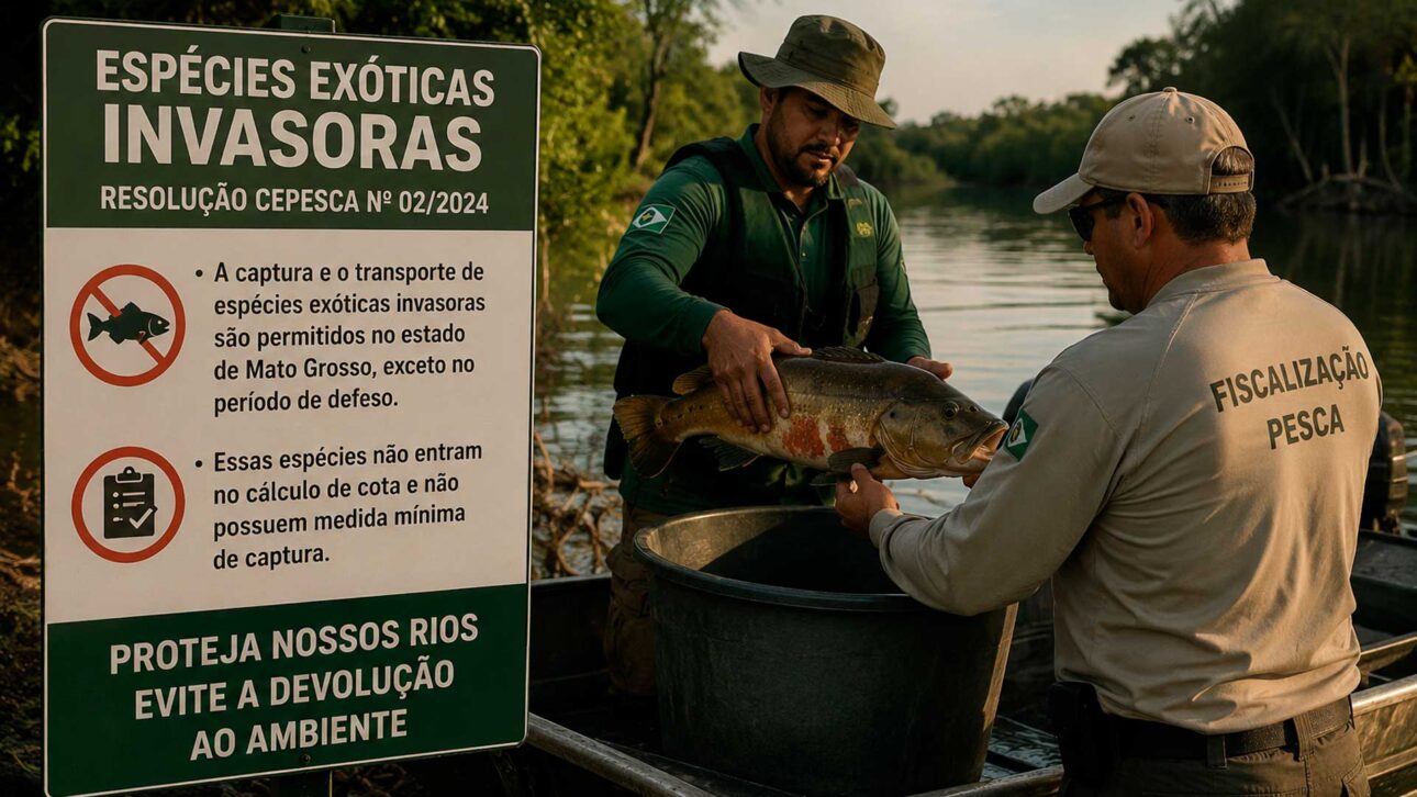 Regra orienta captura e transporte de espécies invasoras em Mato Grosso