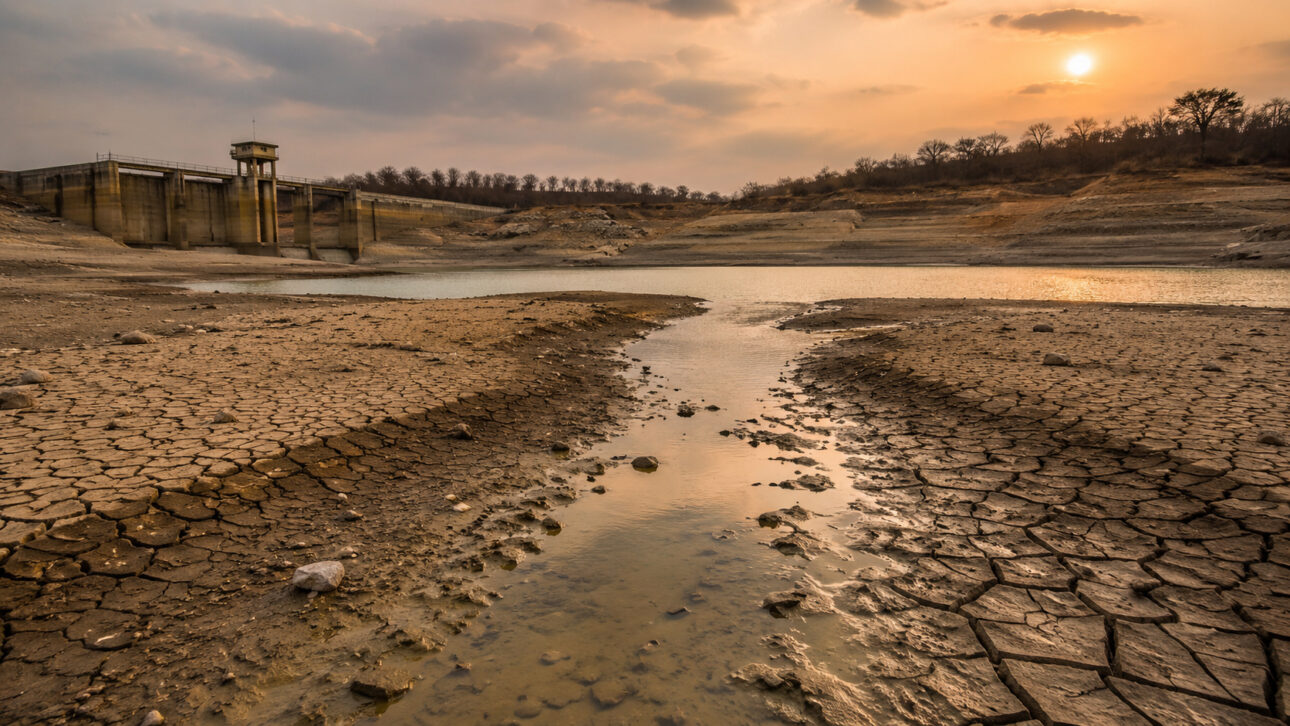 Rivers, reservoirs, and water supply enter a zone of chronic stress