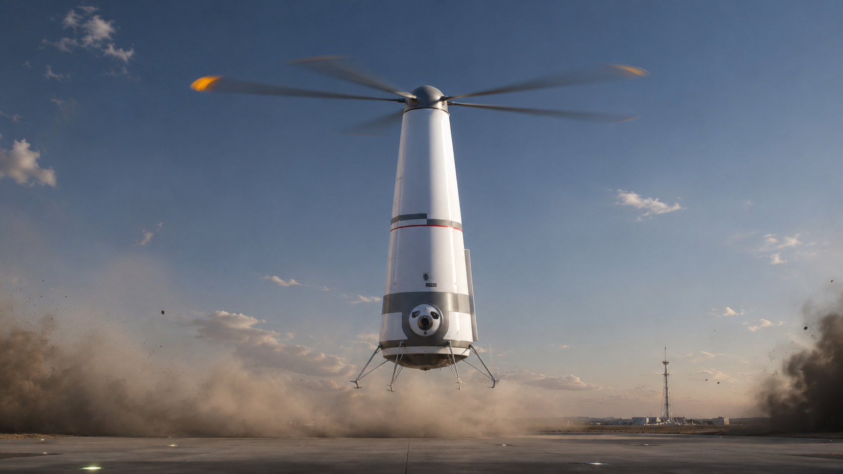 O Roton da Rotary Rocket queria unir foguete reutilizável e helicóptero em uma nave SSTO, mas o projeto parou após três voos de teste.
