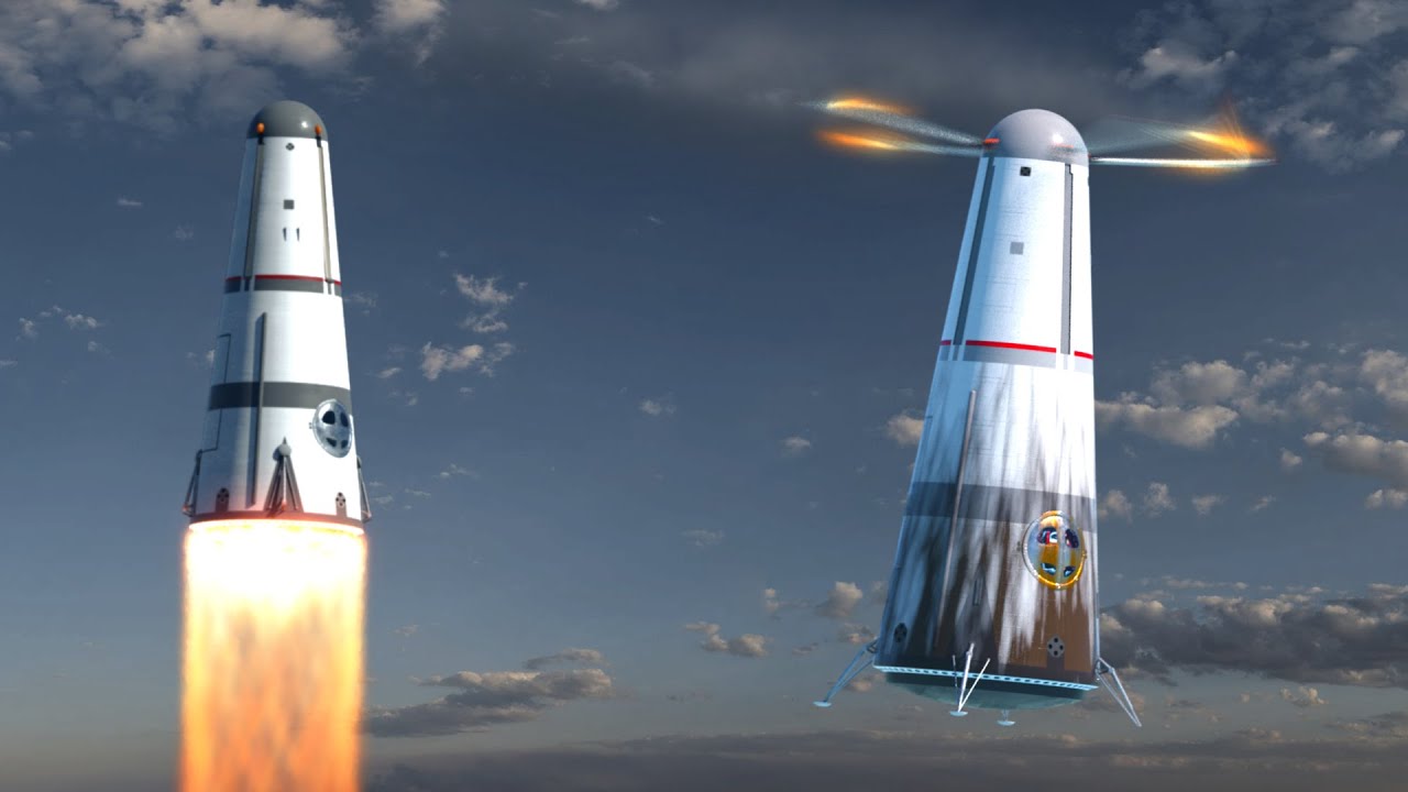 Foguete helicóptero virou símbolo da fase mais ousada da corrida espacial privada