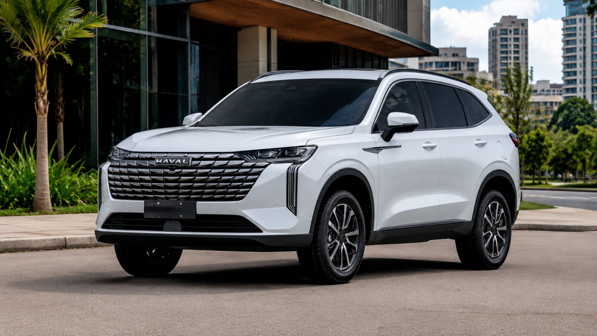 O SUV híbrido Haval H6 HEV One da GWM volta como versão de entrada por R$ 199.900, abaixo das versões topo de Corolla Cross, Creta e HR-V.