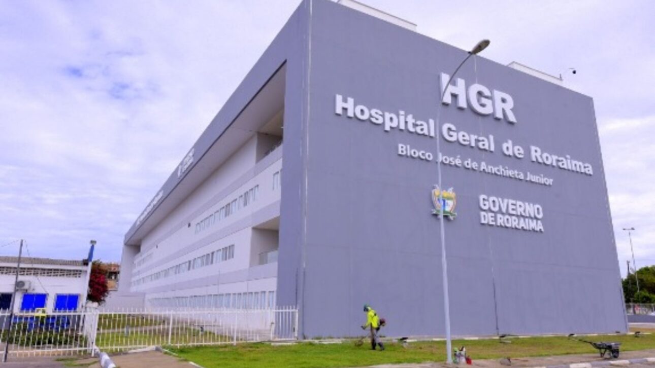 Hospital Geral de Roraima (HGR). Foto: Secom RR