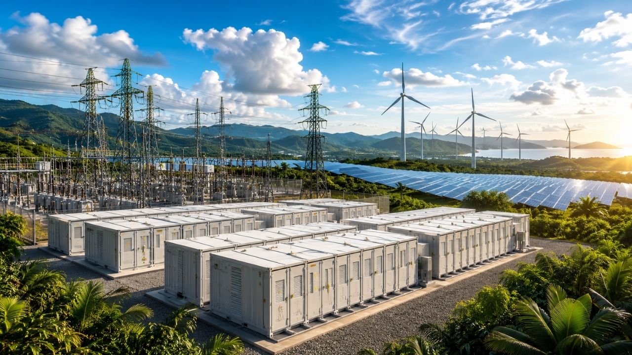 Sistema elétrico brasileiro pode precisar de 6,6 GW em armazenamento de energia até 2035, impulsionado pela expansão solar e eólica, mas ainda depende de marco regulatório, serviços (1)