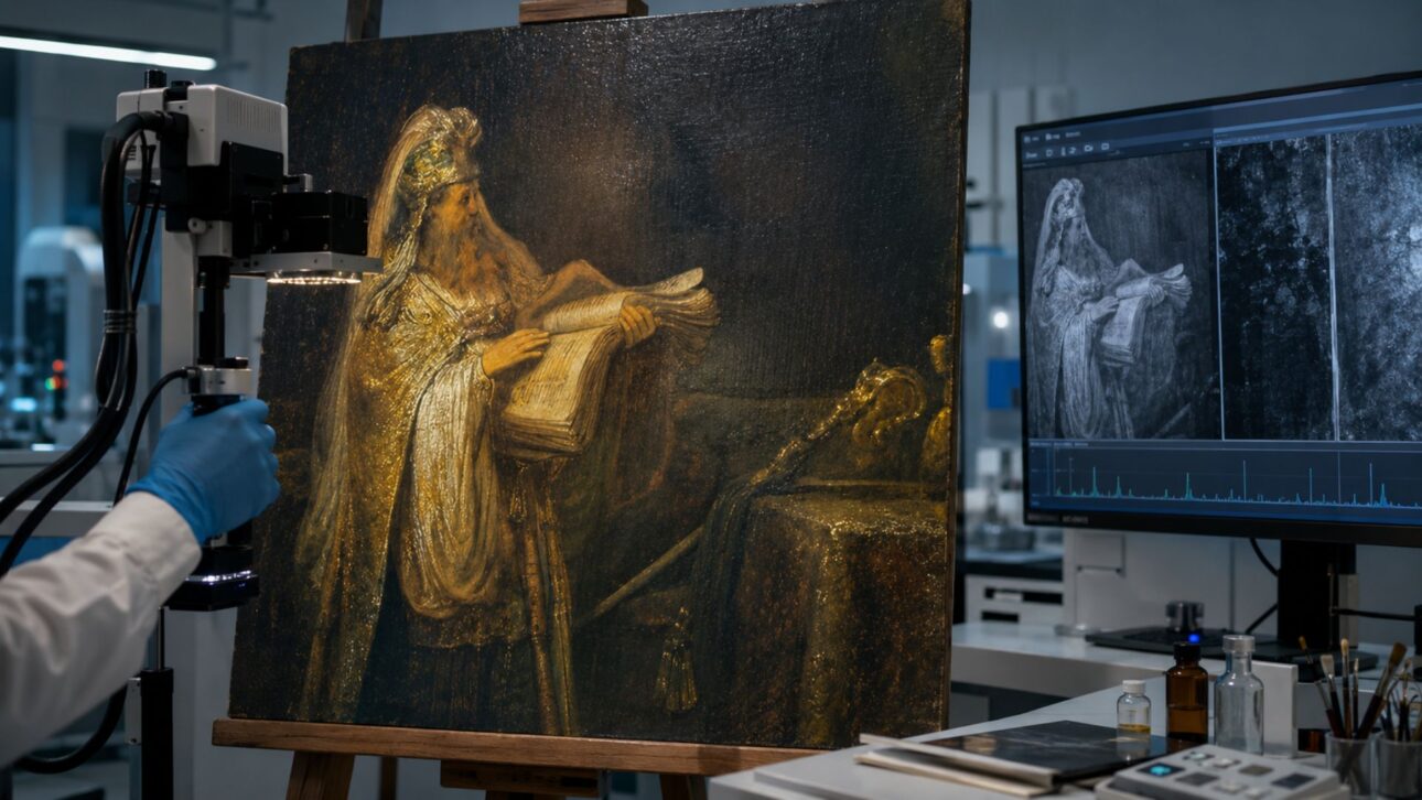 Riscado do catálogo em 1960 e sumido por 65 anos, a obra perdida Visão de Zacarias virou um quadro de Rembrandt autêntico após o Rijksmuseum examinar a tela.
