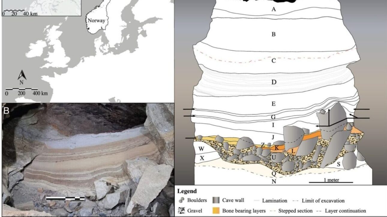 Cave in Norway reveals forgotten ancient Arctic world