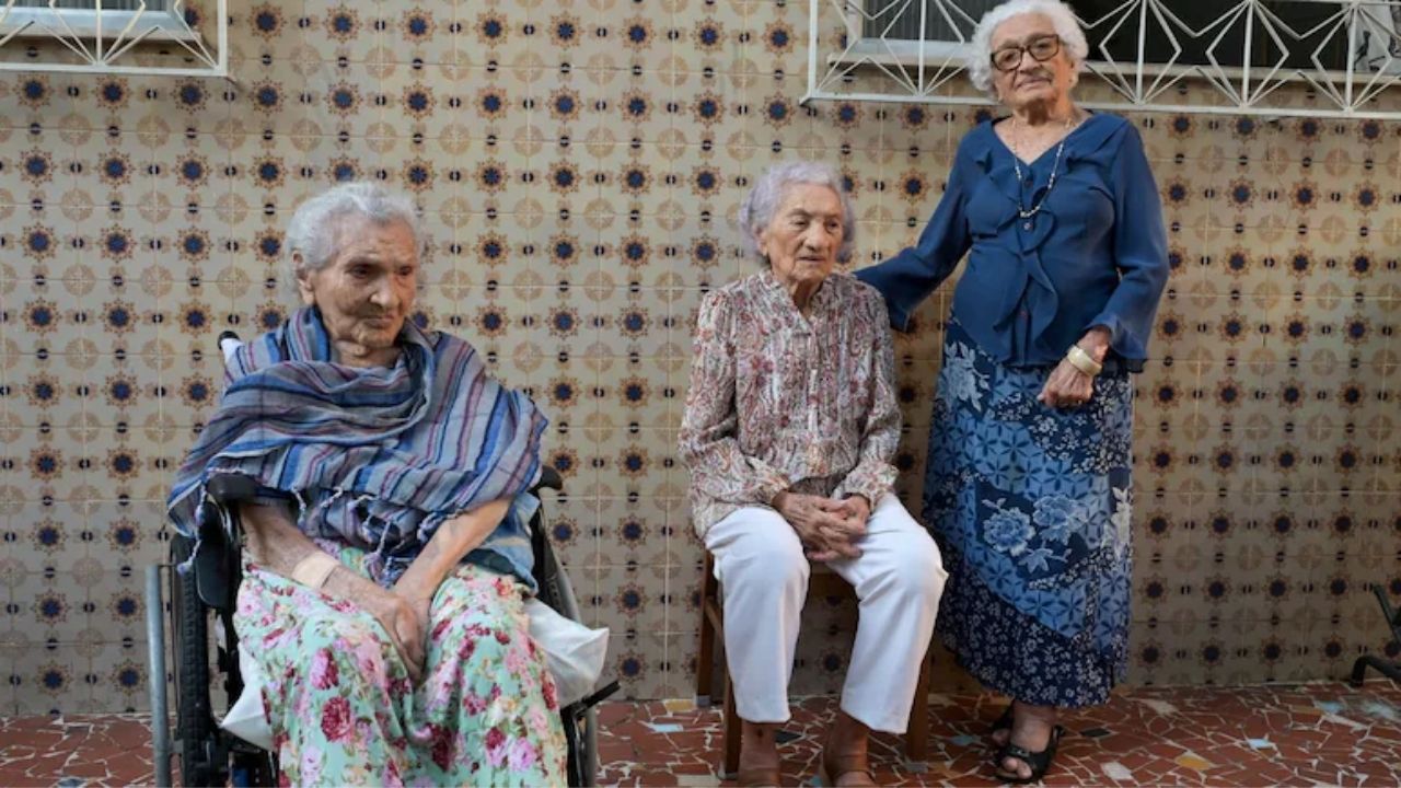 Três irmãs brasileiras de 103, 104 e 109 anos entram no Guinness como trio mais velho do mundo, somam 316 anos e viram alvo de cientistas que investigam no DNA o segredo de