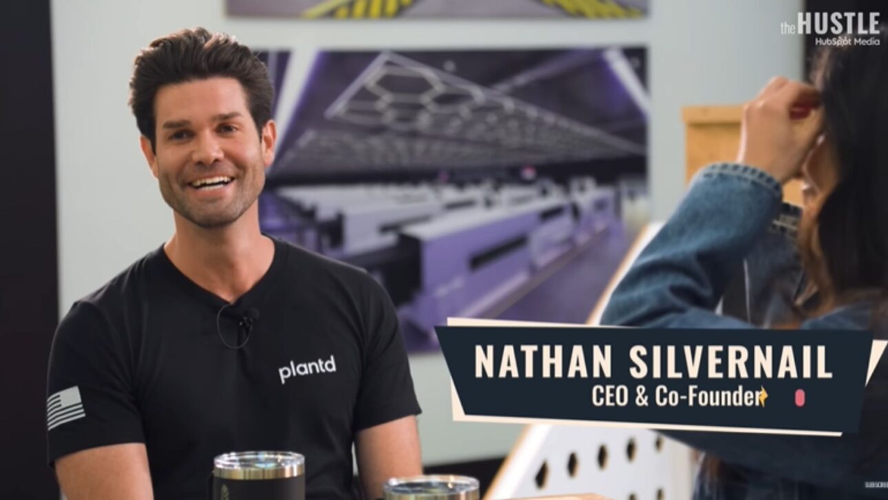 Nathan, CEO e cofundador da Plantd