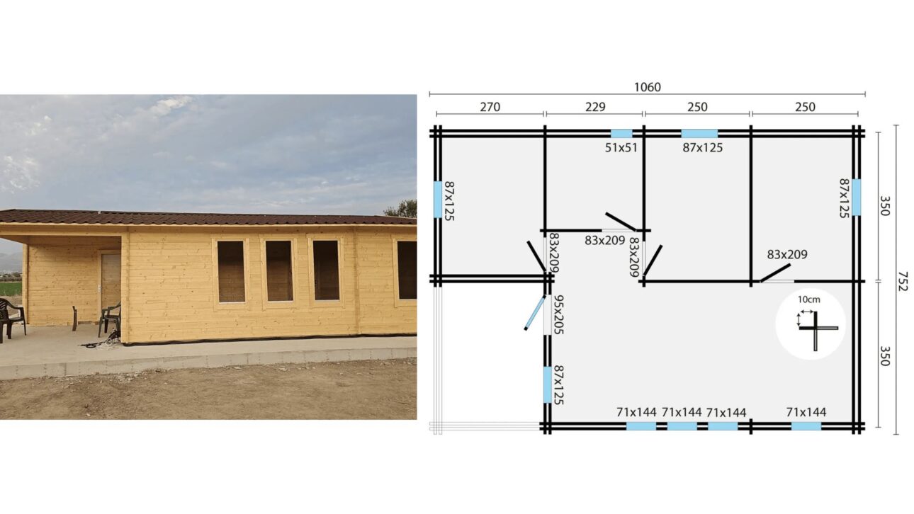casa pré-fabricada Sagunto
imagem: HobyCasa