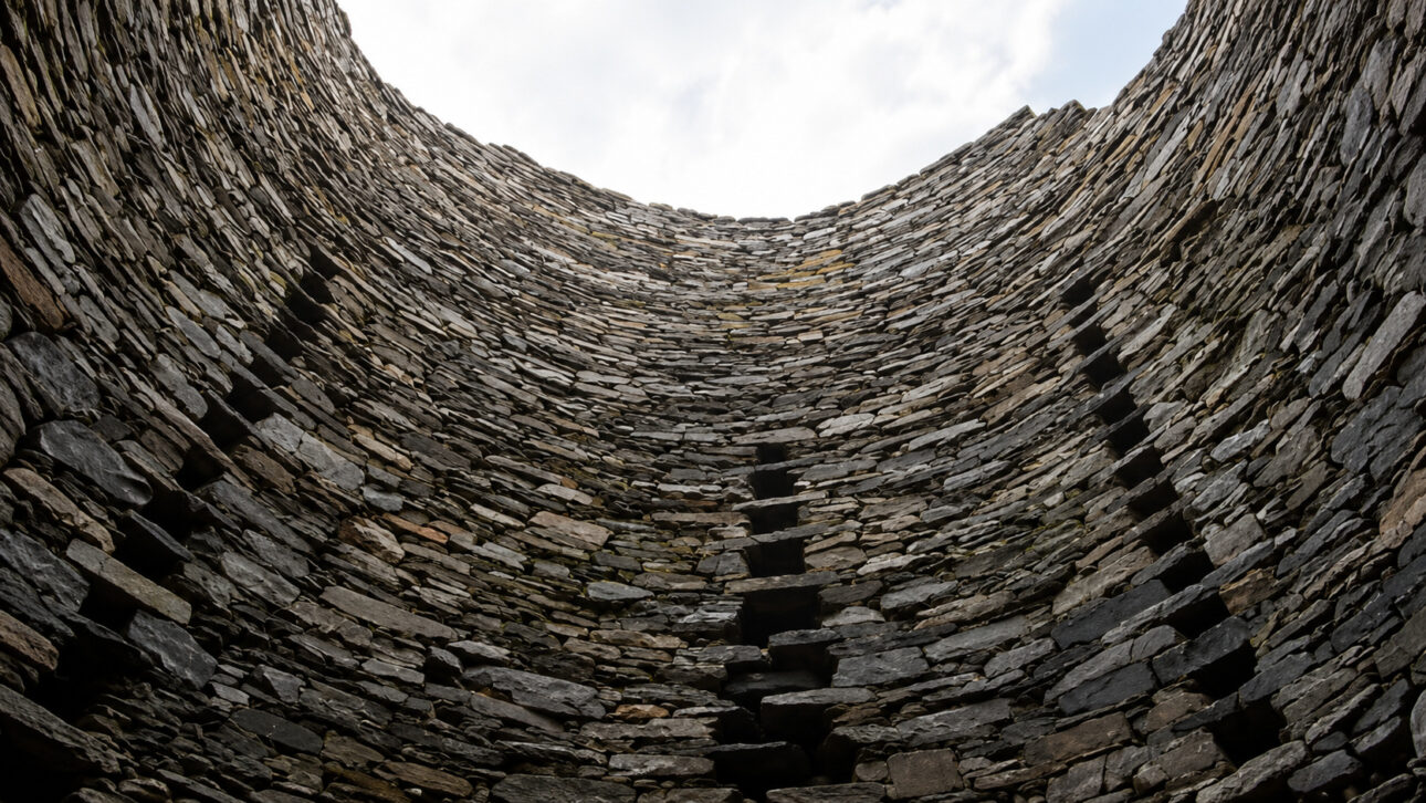 A stone tower in Scotland has stood for more than 2,000 years