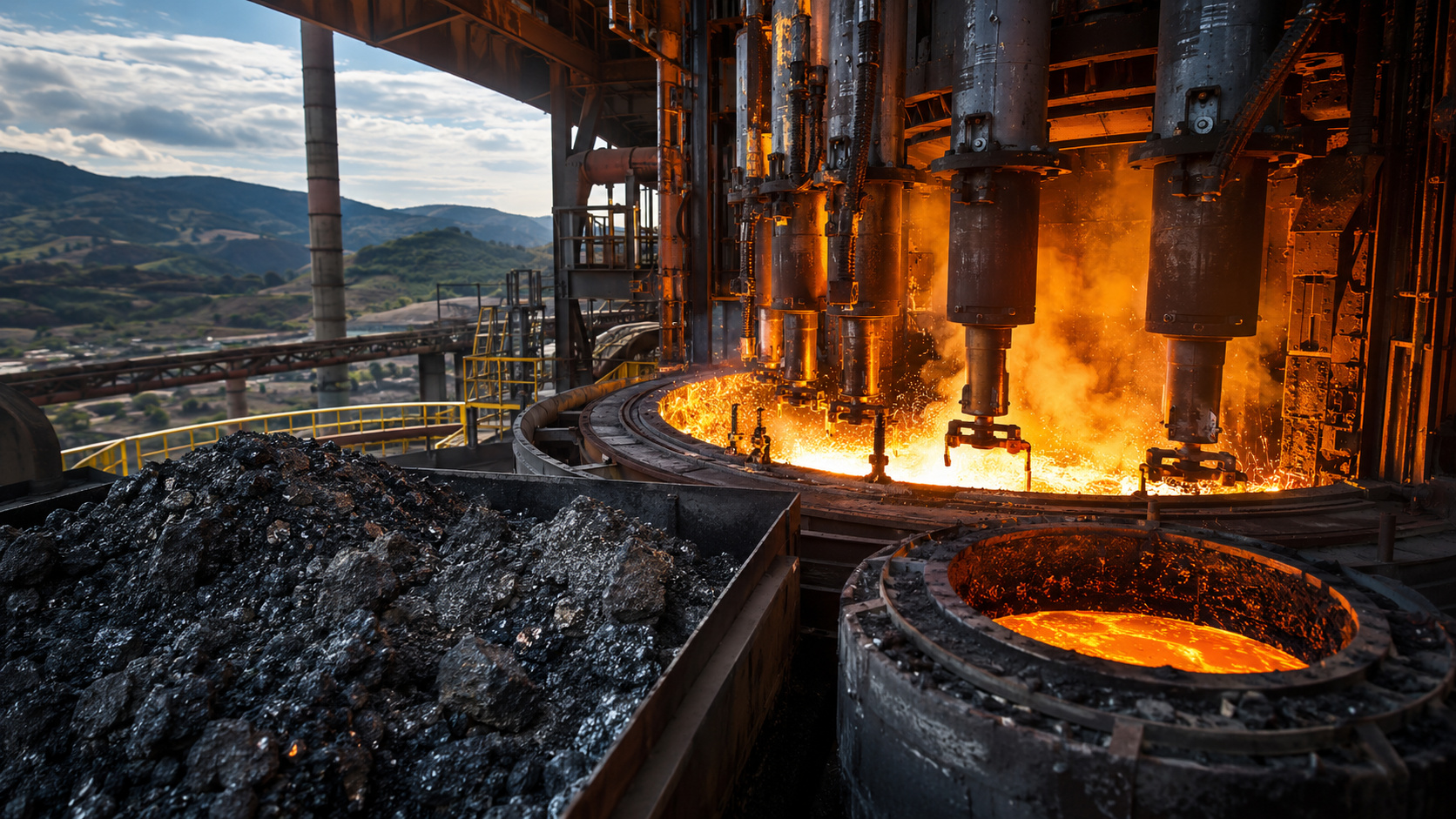 Unidade em Minas Gerais usa eletrólise de óxidos fundidos para recuperar metais críticos de resíduos de mineração e processos industriais