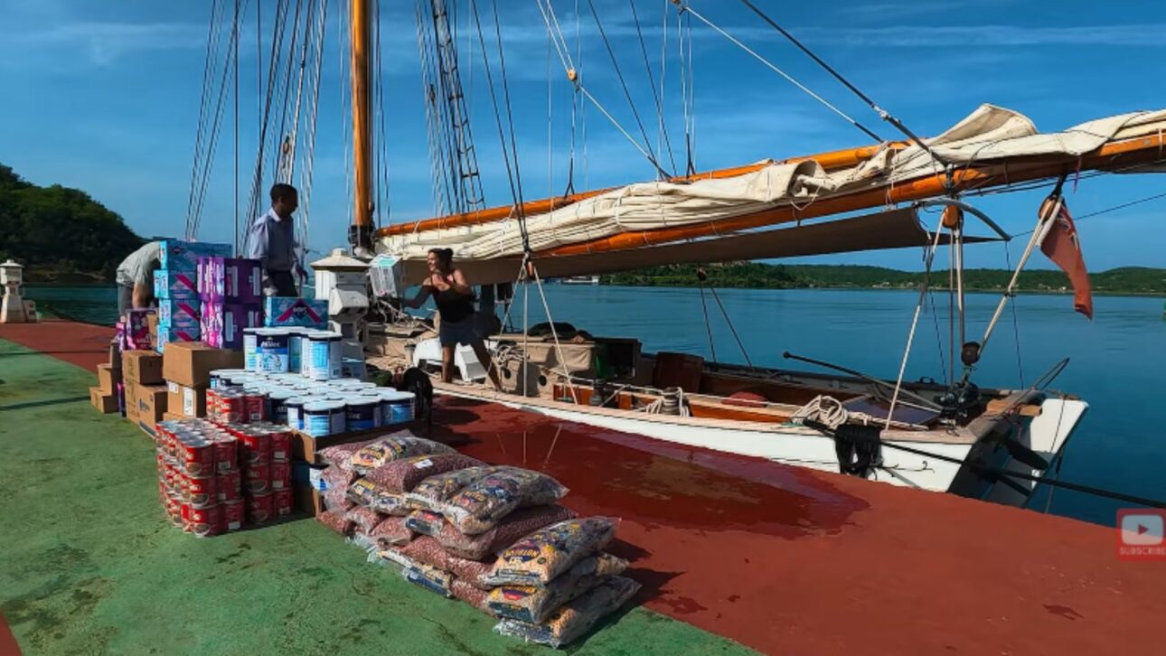 Velejador navega sozinho do Panamá até Cuba levando pouco mais de US$ 7 mil em alimentos