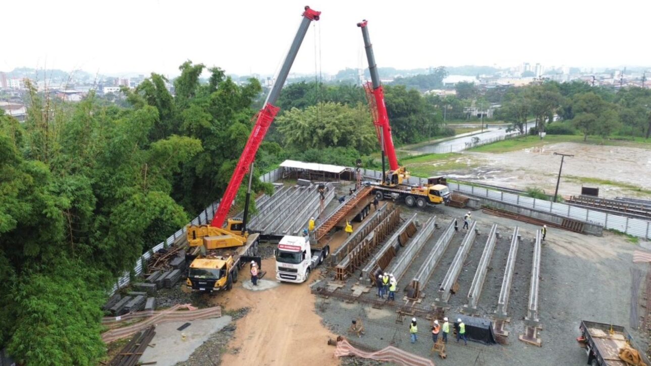 Ponte Anêmonas, em Joinville