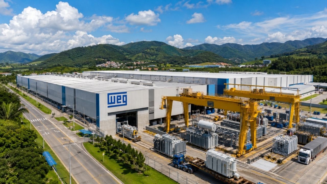 WEG escolhe cidade de 51 mil habitantes em SC para erguer fábrica de R$ 900 milhões, produzir equipamentos gigantes de energia e gerar cerca de 1.000 empregos diretos em projeto conectado (2)