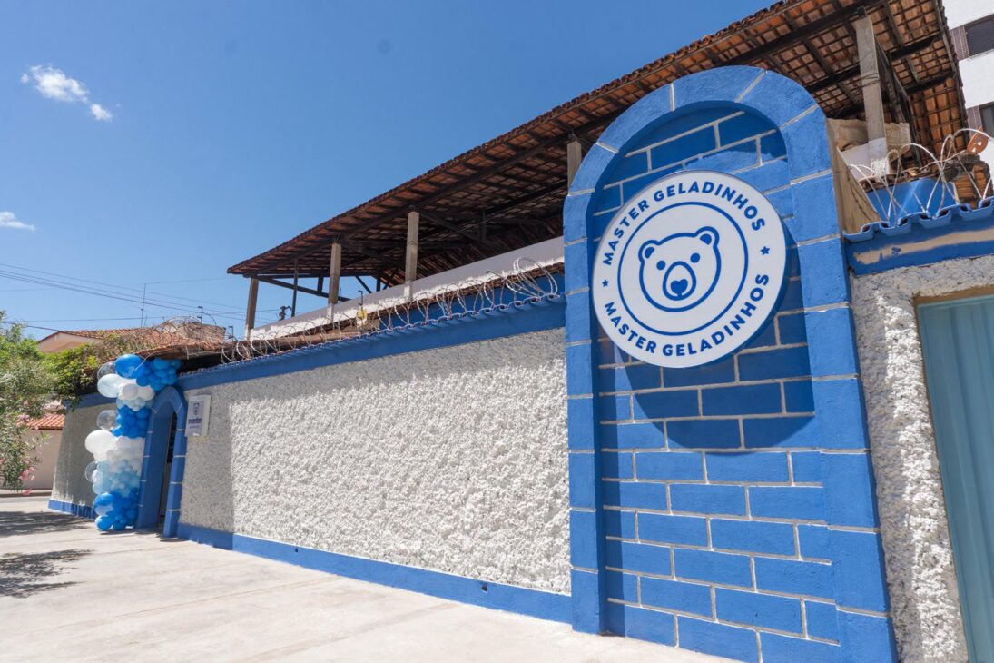 Há um ano, foi inaugurada a loja física da Master Geladinhos, em Montes Claros. Crédito: Divulgação