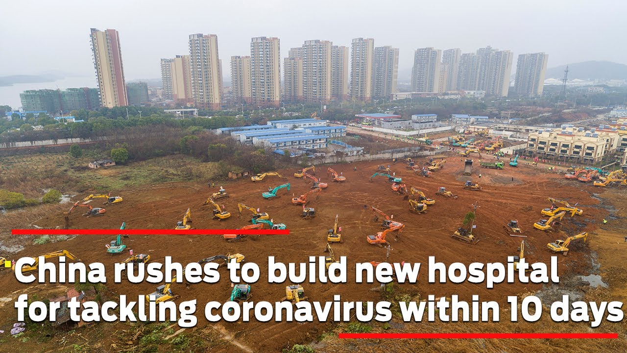 While in the rest of the world building a hospital takes years from design to inauguration, China erected the Huoshenshan Hospital from scratch in just 10 days