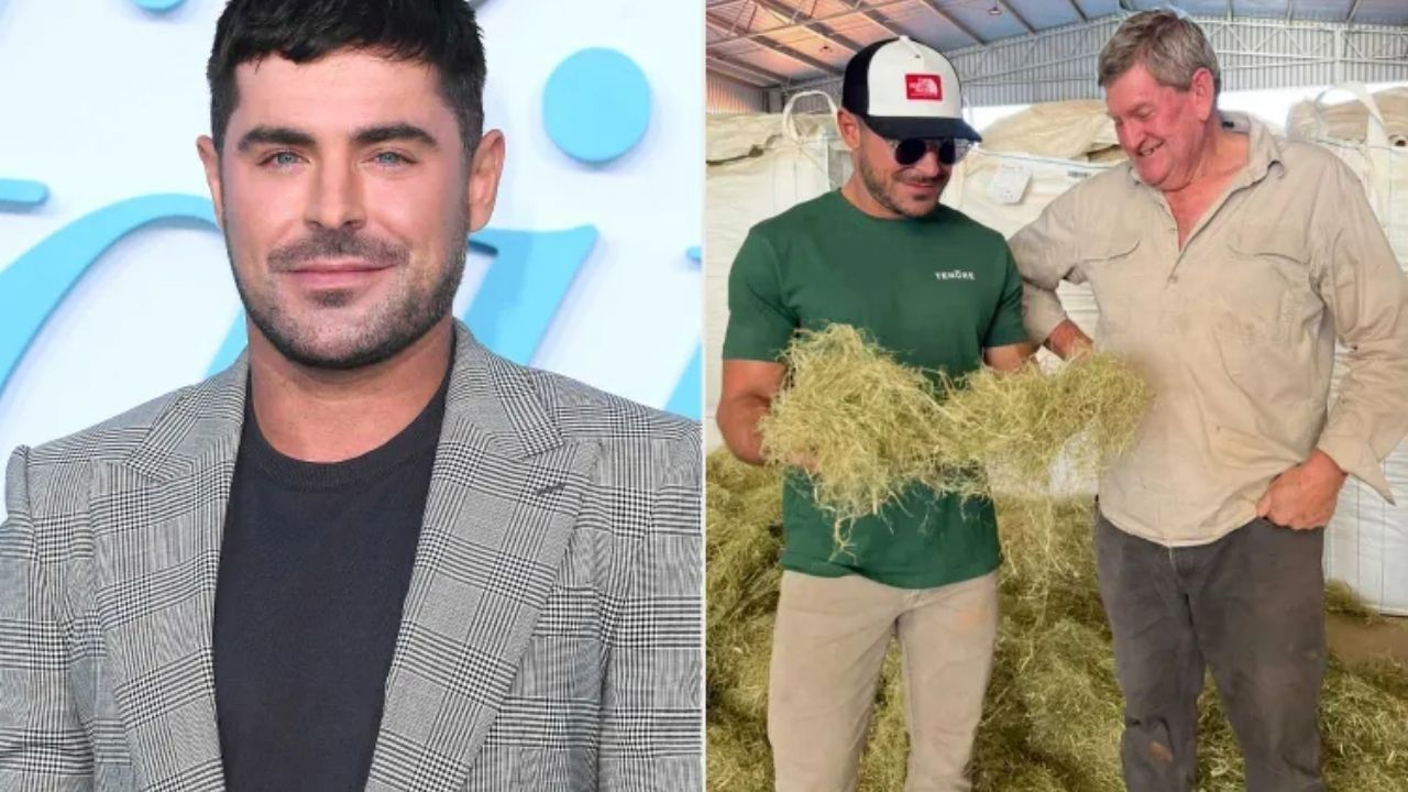 Casa sustentável de Zac Efron usa cânhamo na Austrália, perto de Byron Bay, com cabanas e jardins no telhado.