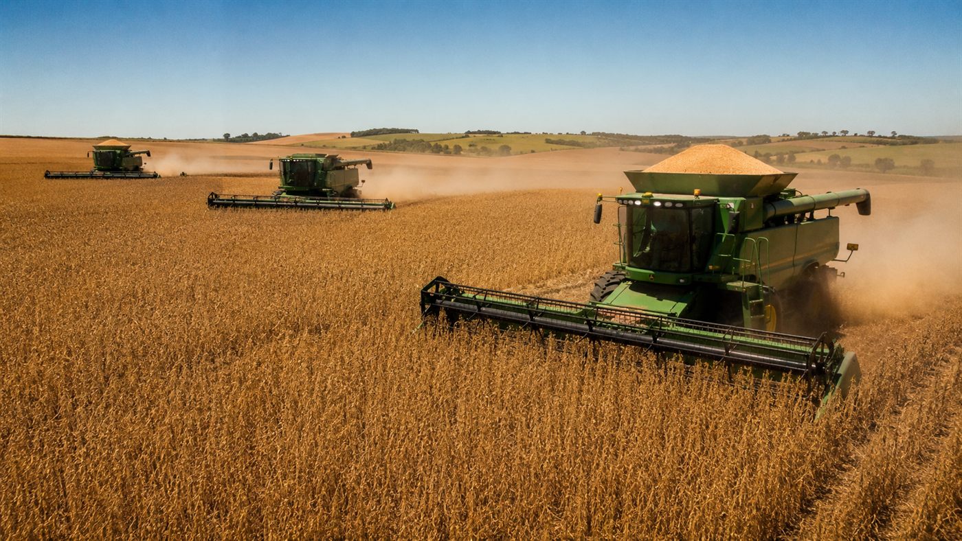Agronegócio brasileiro bateu recorde com US$ 169 bilhões em exportações em 2025, quase metade de tudo que o país vendeu, com superávit de US$ 149 bi.