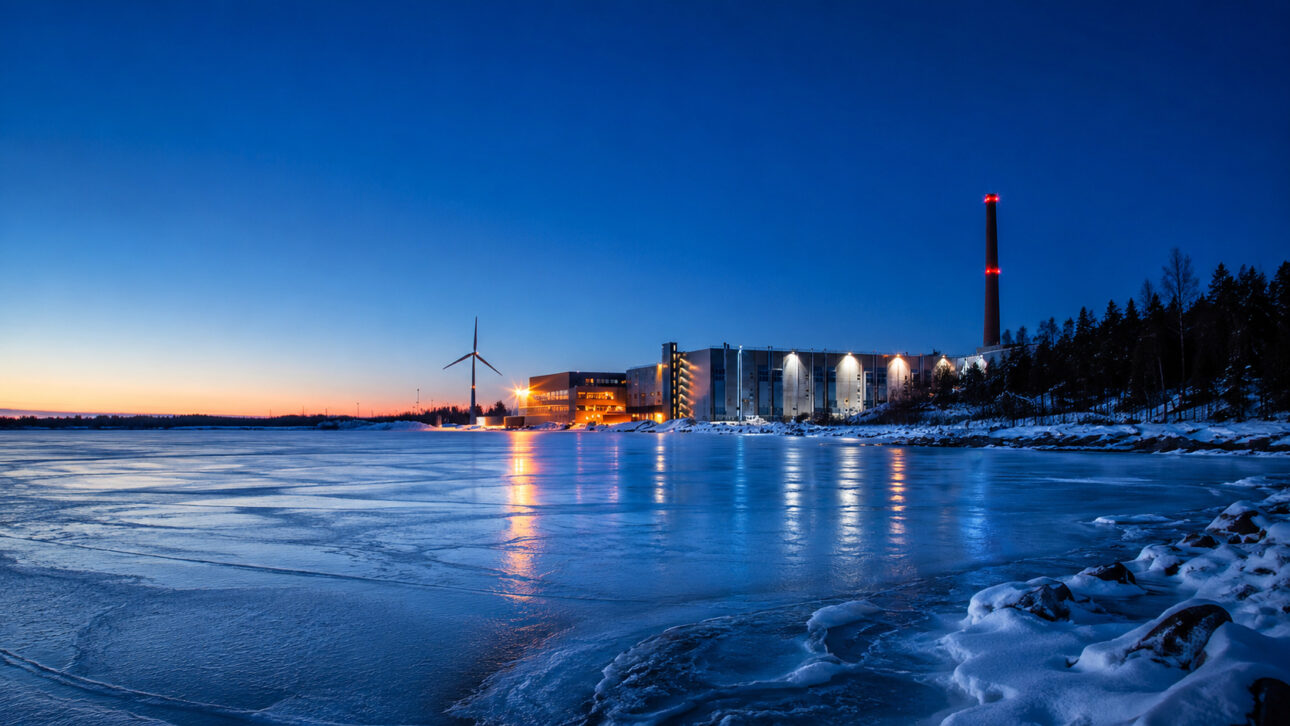 antiga fábrica Summa, em Hamina, virou data center do Google