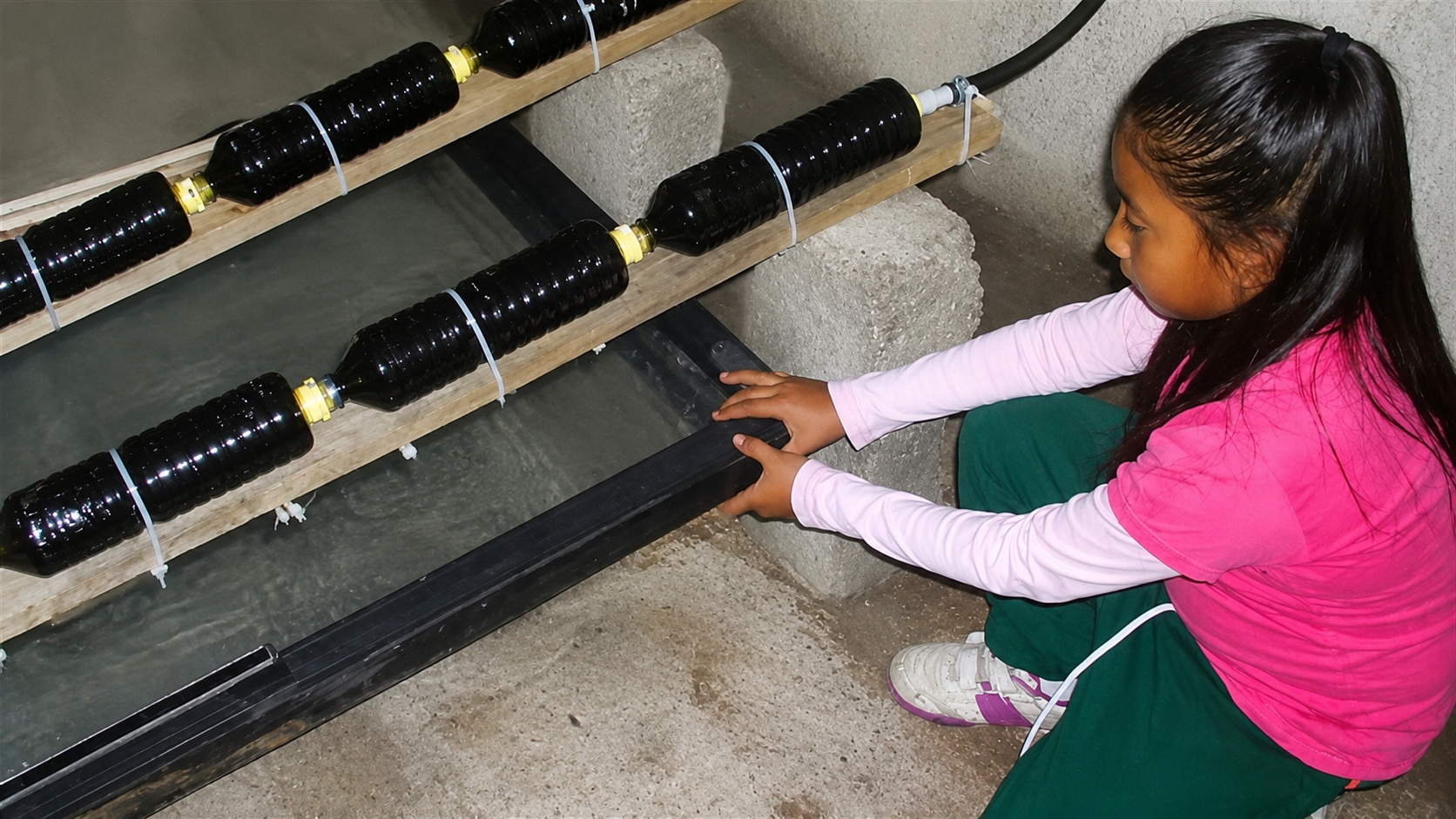 Xóchitl Cruz López criou um aquecedor solar com materiais reciclados, venceu prêmio da UNAM e levou ciência de baixo custo a Chiapas.