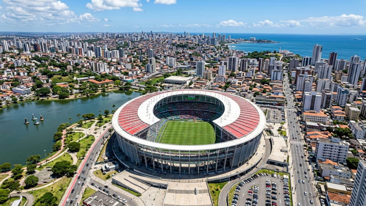 Arena Fonte Nova – Vista aérea