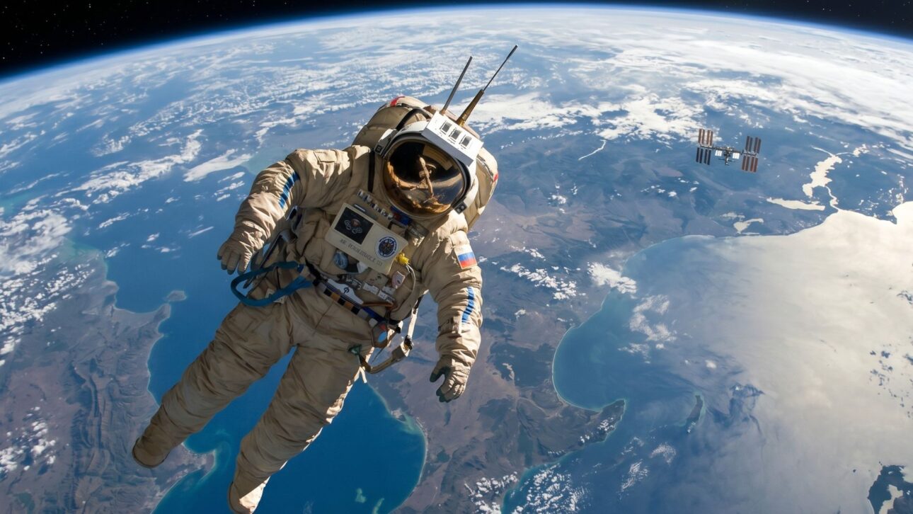 An empty spacesuit was launched from the ISS and became a “ghost astronaut” in orbit: the SuitSat floated alone around the Earth