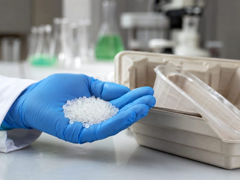 El PHB producido por la bacteria es un bioplástico biodegradable que puede sustituir el plástico de origen fósil en envases.