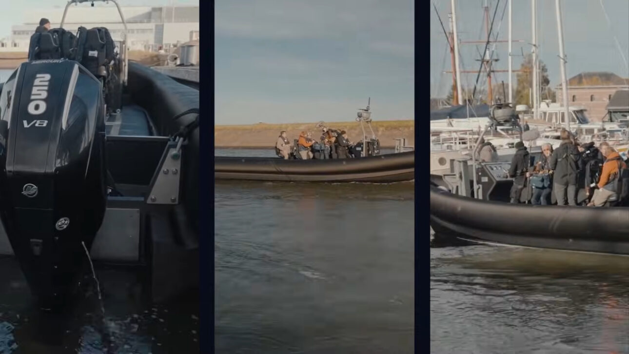 Um barco inteiro saiu da impressora 3D sem molde e sem emenda: robô gigante da CEAD cria cascos de até 12 metros