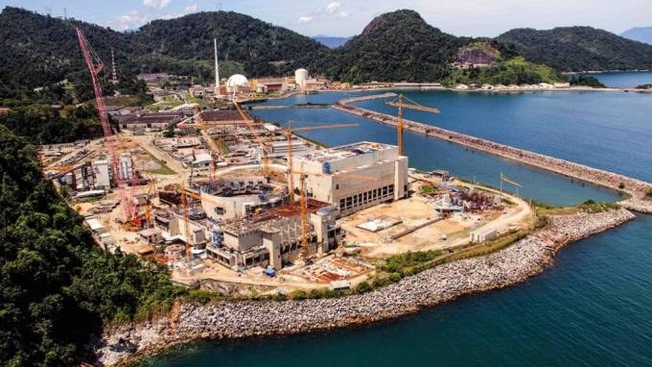 Angra 3 chega a 66% de obra e governo precisa decidir até meados de 2026 se conclui ou abandona a usina de R$ 24 bilhões