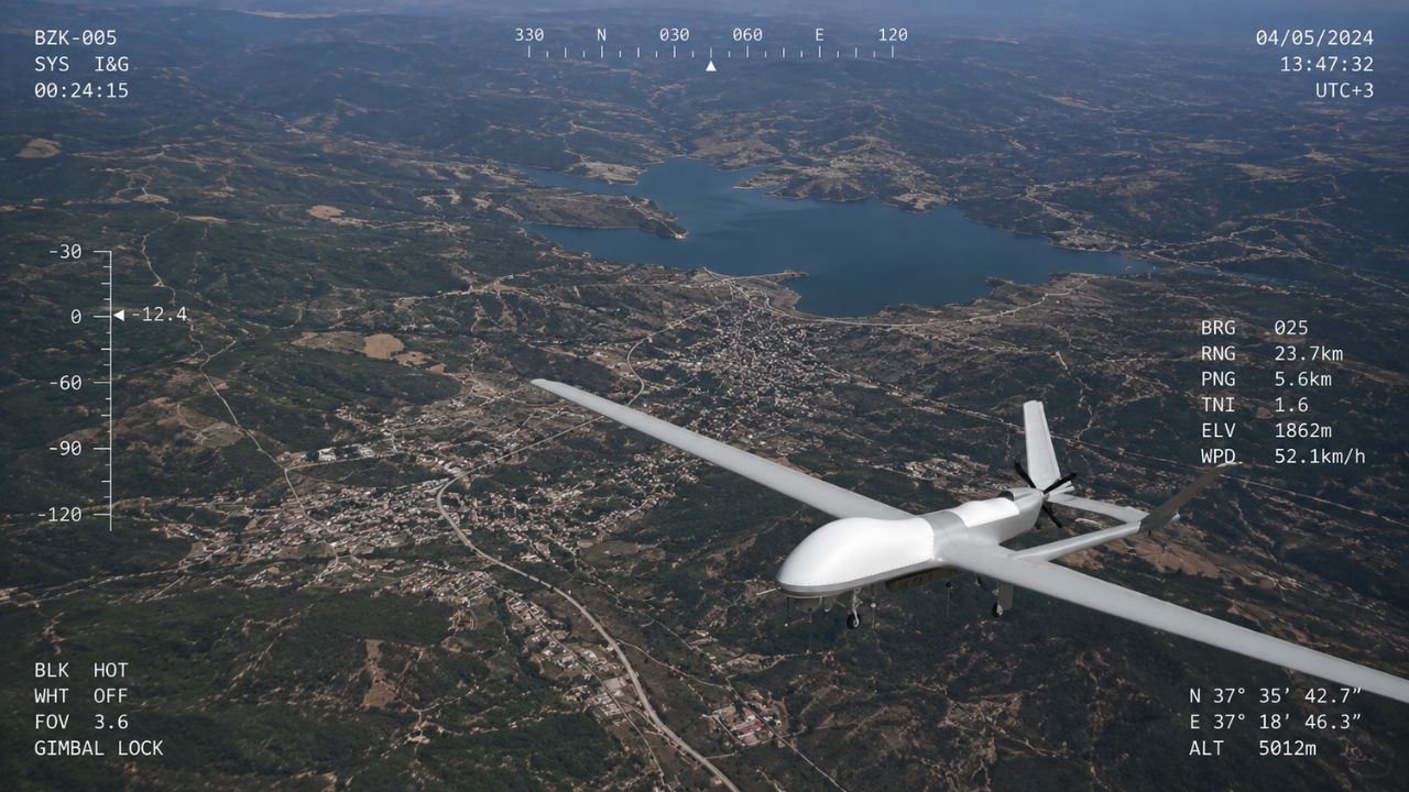 Drone chinês BZK-005 recebe novos sistemas de inteligência eletrônica e amplia capacidade de monitoramento em regiões estratégicas.