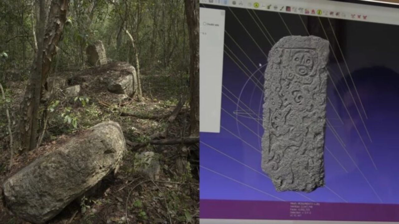 Cidade maia Minanbé reúne pirâmide, palácios, canais e 14 monumentos em uma área de 16 hectares preservada na selva do México.