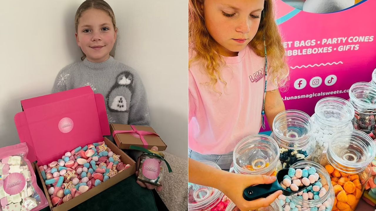 Com apenas oito anos, Luna Lily comanda uma marca de doces que fatura R$ 3,6 mil mensais. Descubra a estrutura por trás da Luna's Magical Sweets.