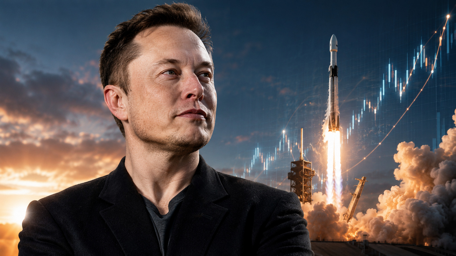 Elon Musk ganha bilhões em um único dia