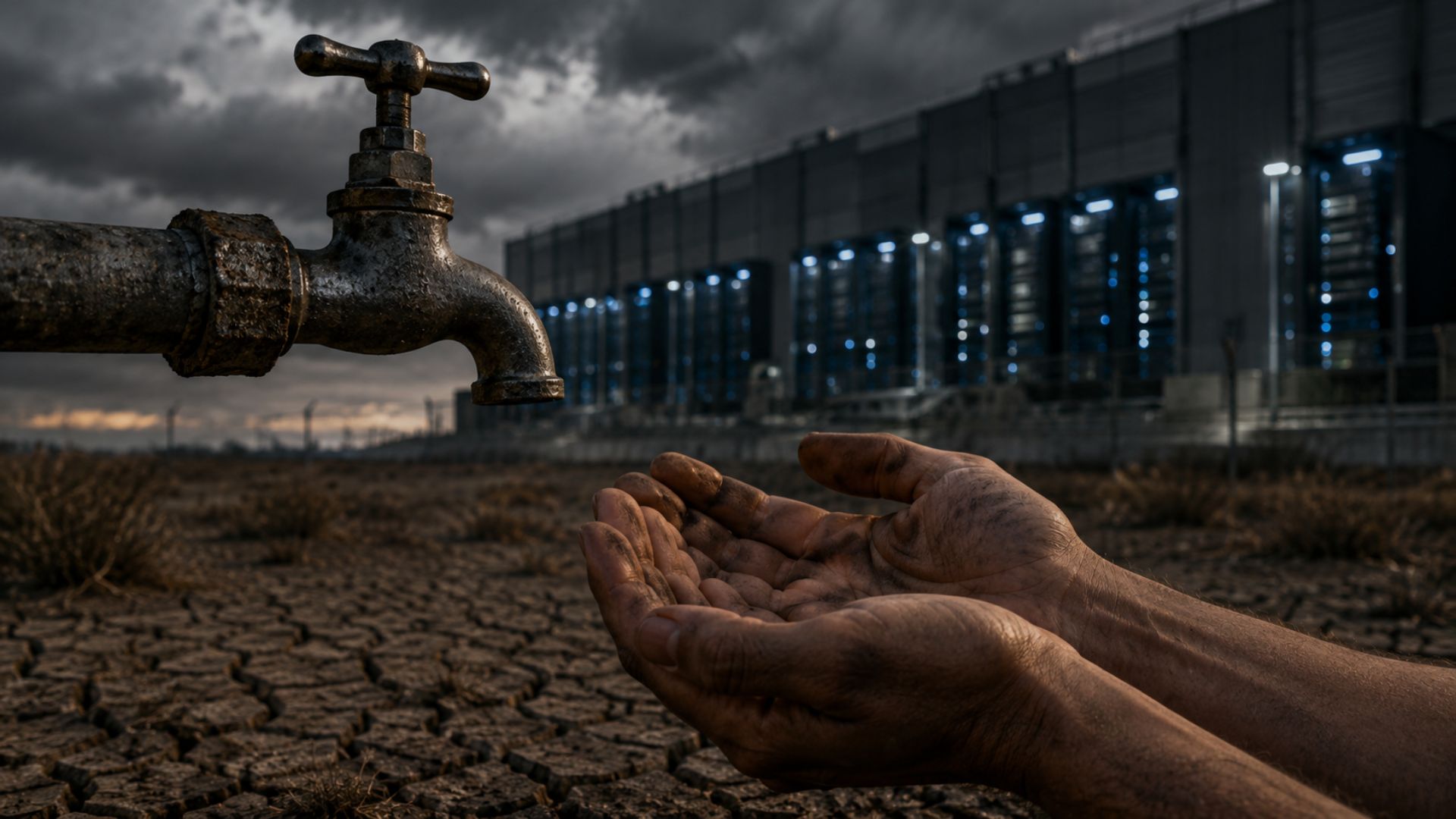 Consumo de água dos data centers de inteligência artificial causou surto de hepatite no México e fez big techs recuarem em projetos bilionários.