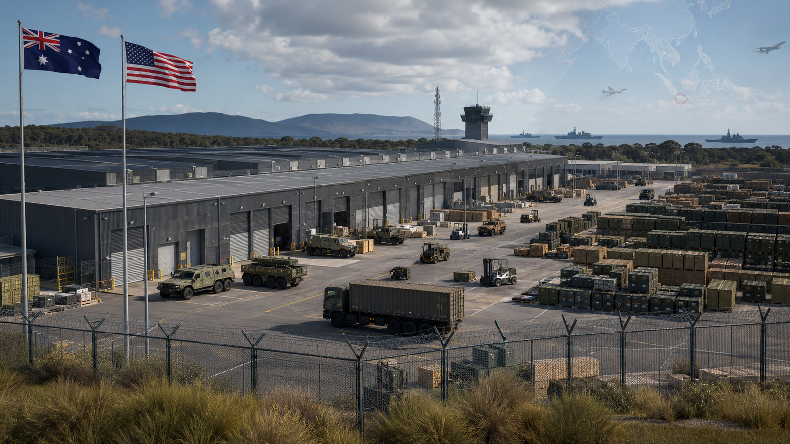 Estados Unidos planejam depósito de armas