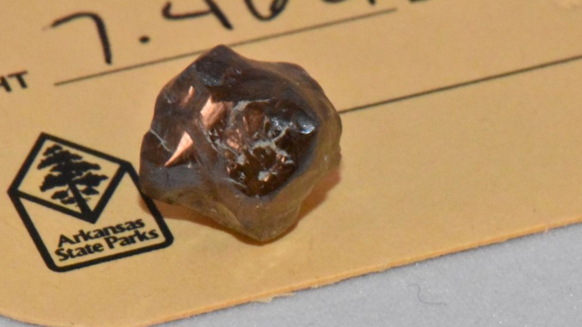 Turista francês entra em uma cratera vulcânica do Arkansas por acaso e sai com um diamante de 7,46 quilates