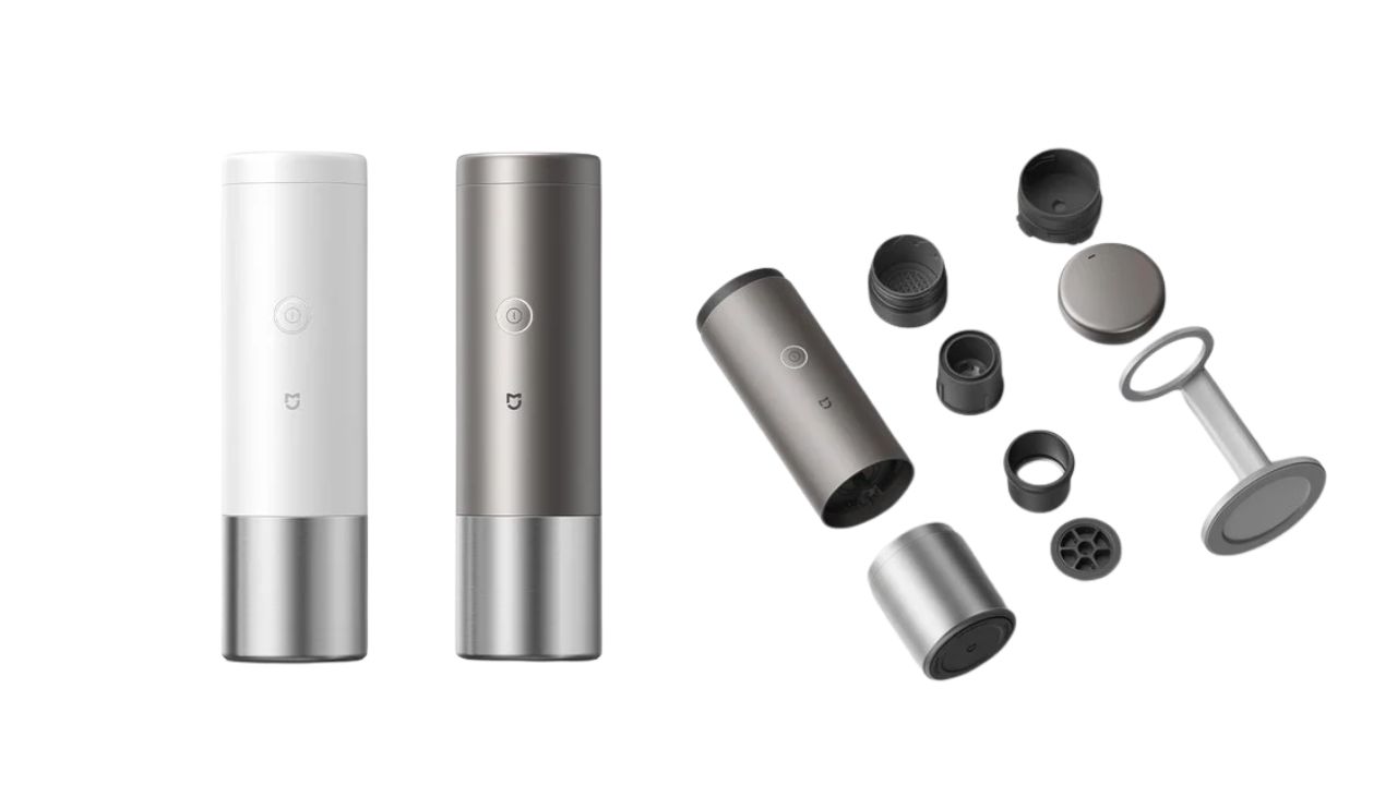 Descubra como a cafeteira de 7.500 mAh da Xiaomi entrega 20 bar de presión para café expreso en cualquier lugar. Vea datos sobre batería y precio.