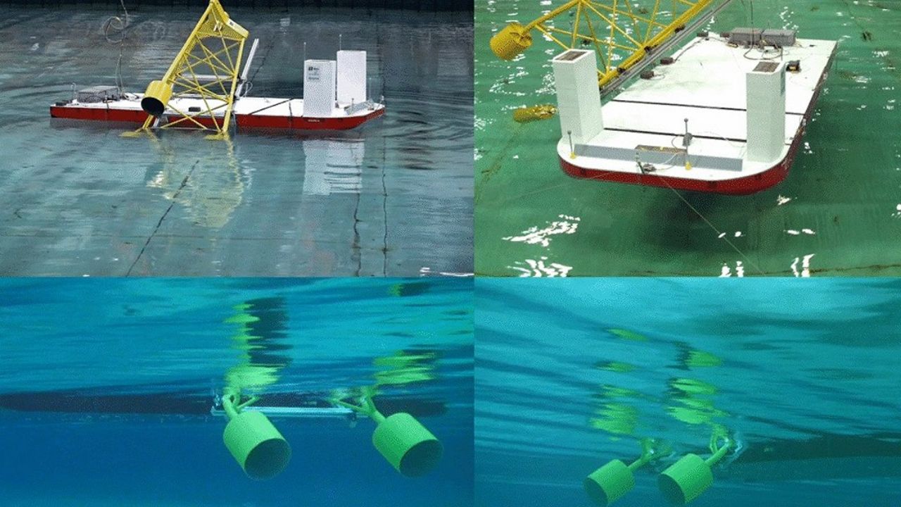 New technology can reduce the dependence on large cranes in the installation of offshore wind turbines.