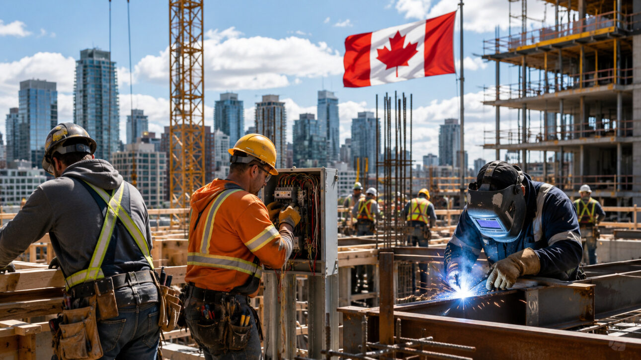 Canada needs 380.5 thousand new construction workers by 2034 while retirements and housing crisis increase the search for electricians, carpenters, and welders