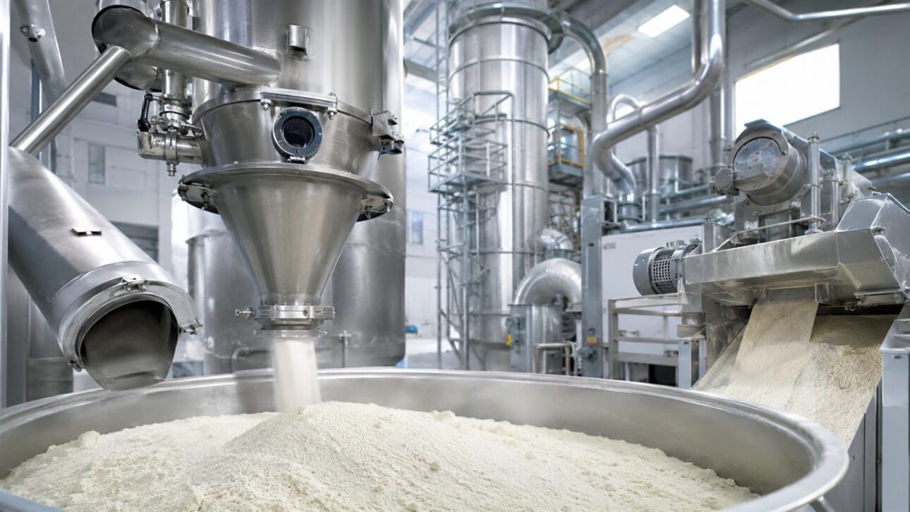 Tanks and milk processing lines, the base of the operation that moves billions per year.