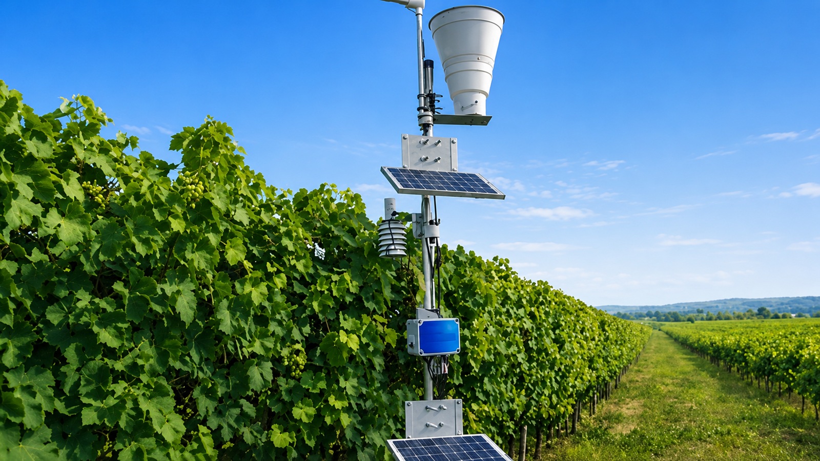 Startup apoiada pela Fapesp usa sensores e IA para prever falta de água no campo e apoiar decisões de irrigação.
