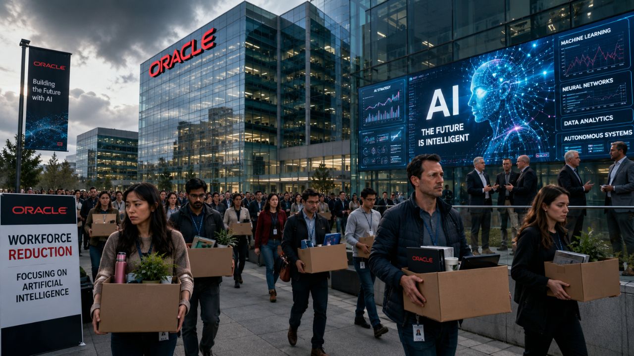 Com um plano de gastos expandido para US$ 70 bilhões, a Oracle reduziu seu quadro de funcionários para 141 mil pessoas para priorizar novos data centers.