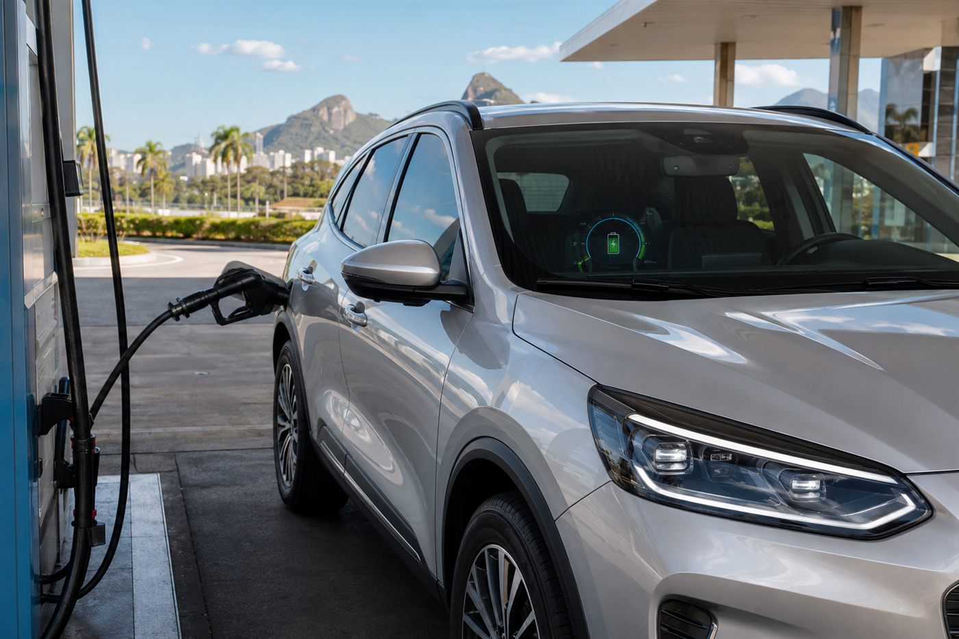 Híbrido flex a etanol: Toyota e Stellantis fazem do Brasil a vitrine da aposta que desafia o carro 100% elétrico em 2026. Entenda como a tecnologia funciona.