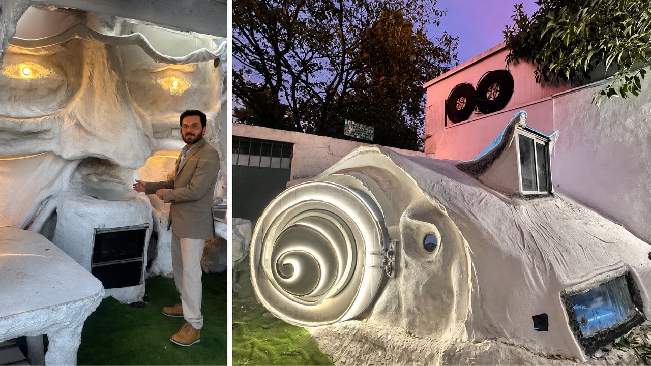 Casa de concreto leve produzida com papel reciclado em Portugal une eficiência energética, arte e soluções sustentáveis.