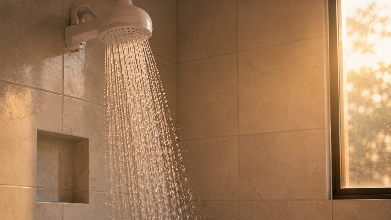 Bathing in the late afternoon contributes to peak hours and pressures the electrical system