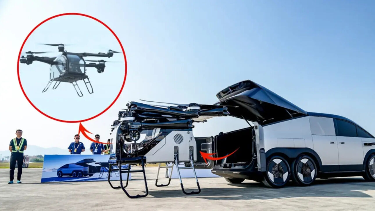 Factory in China will mass-produce flying cars