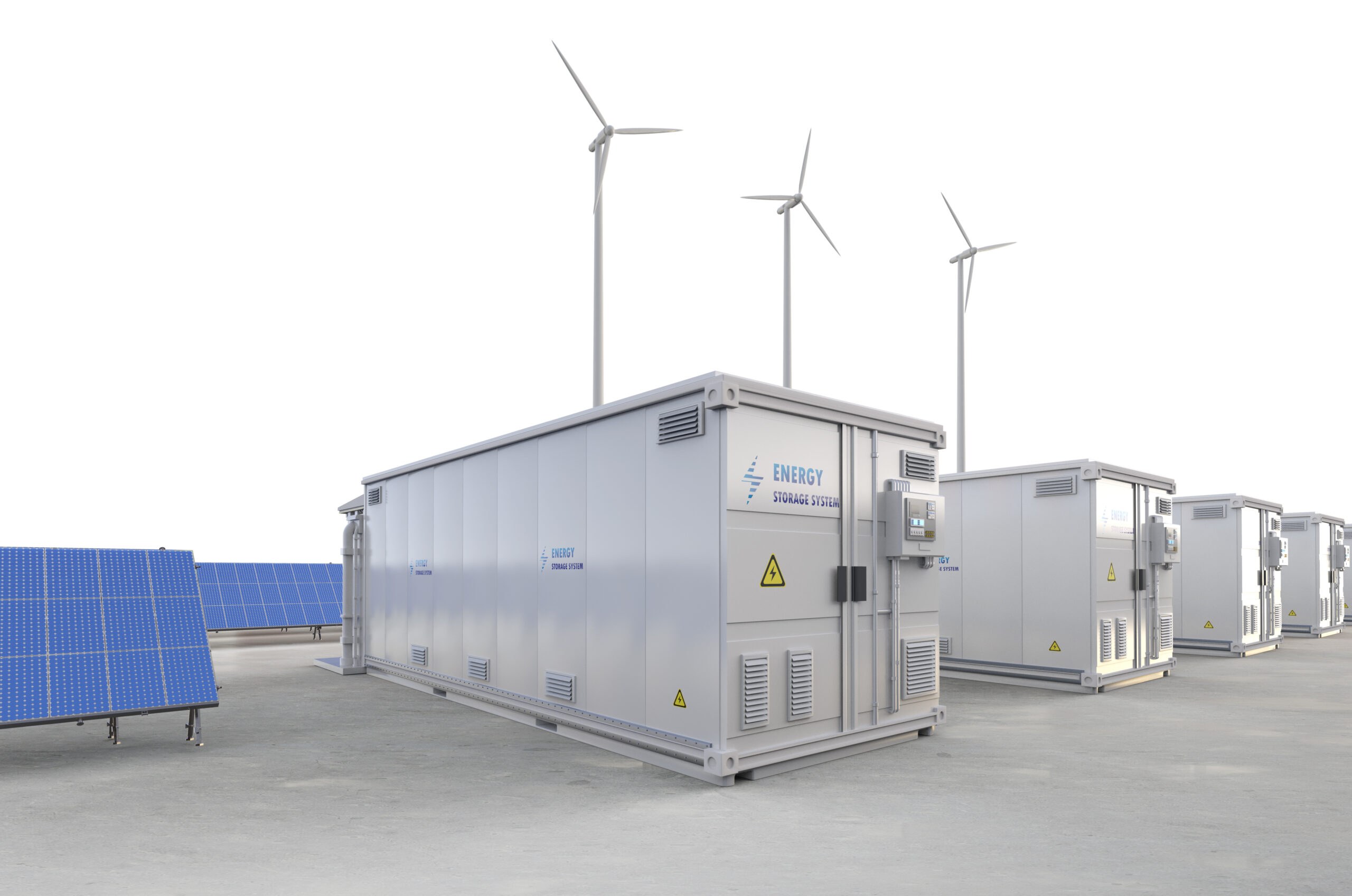 Sistema de armazenamento de energia por baterias em containers