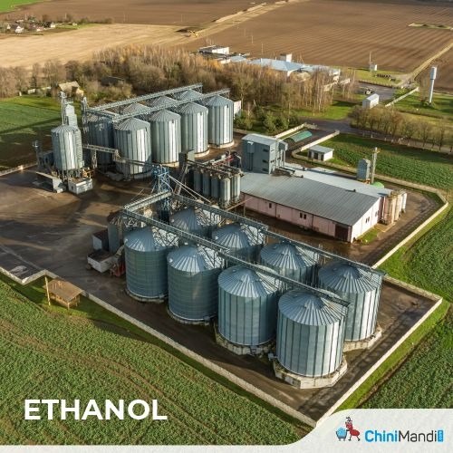 Planta industrial de produção de etanol