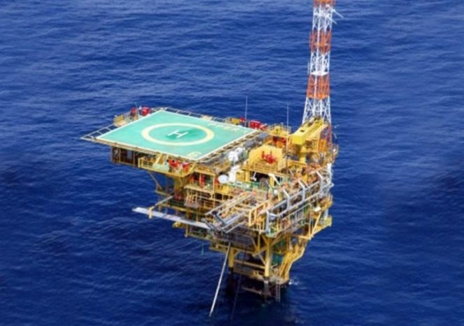 Plataforma de produção de gás natural offshore