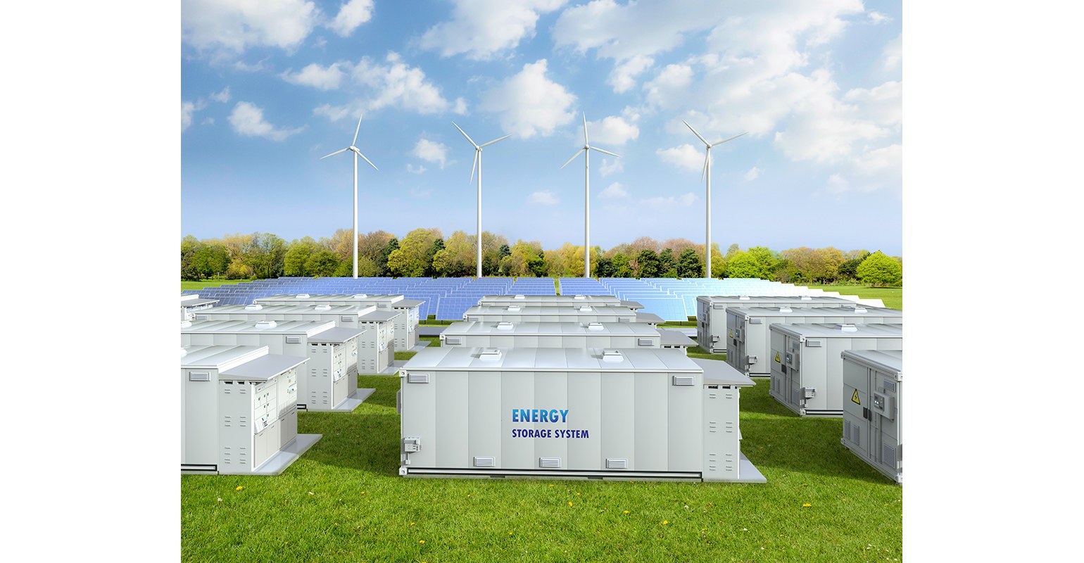 Containers de baterias para armazenamento de energia renovável